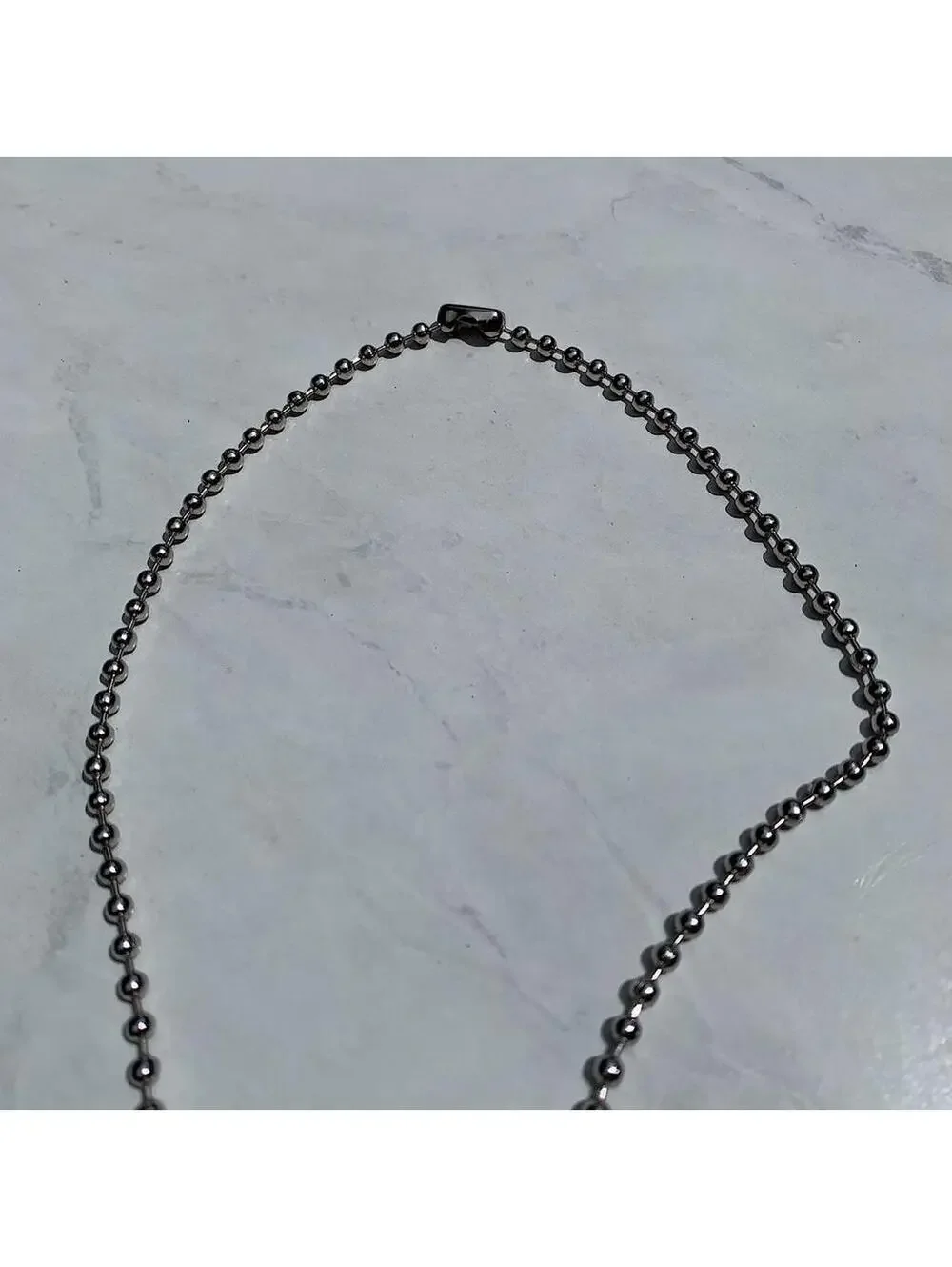Steel Star Pendant y2k Cyber style choker necklace. Men’s women’s unisex. 17.5